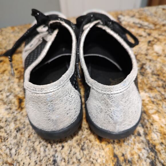 Rieker Remonte Women's Sneakers Size US 8 EU 39 Black Silver - Stylish Comfort - Picture 13 of 15